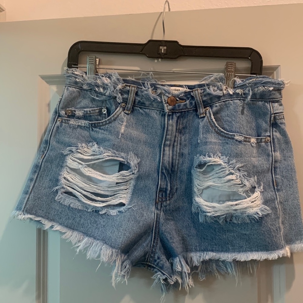 Cute, classic jean cutoff shorts